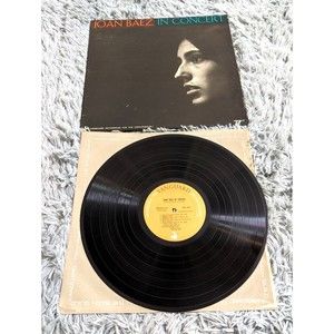 Joan Baez - In Concert 1962 Vinyl Record LP Vanguard VRS-9112 Folk‎ VG Very Good